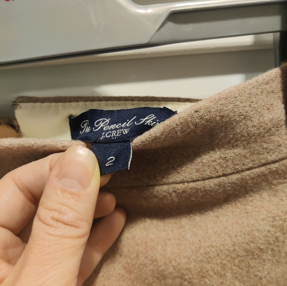 J.Crew double serge wool skirt - Picture 2 of 2